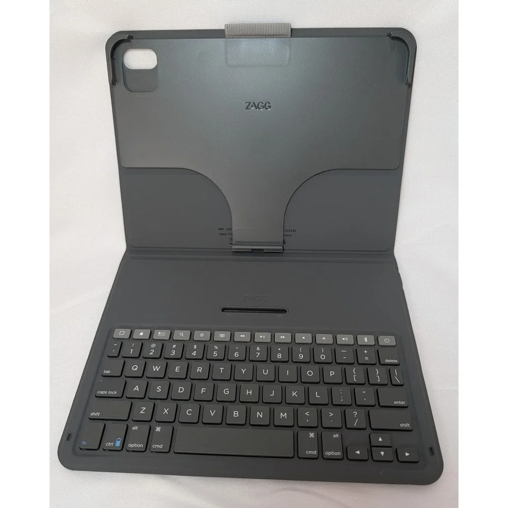 ZAGG Messenger Folio 2 Keyboard Case for iPad 10th Gen 10.9-inch Charcoal Grey